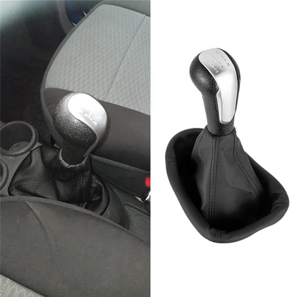 Car 5 Speed Gear Stick Shift Knob with Gaiter Boot for Chevrolet Spark 2009-2011 2013 2014 2015 2016 Accessories