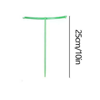 2/4Packs Plant Support Stake Stackable Garden Flower Support, Plant Stakes for Indoor Outdoor Plants Flower Climbing Plants