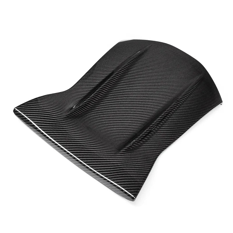 Dry Carbon Fiber Seat Back Cover For Mercedes For Benz A45 CLA45 GLA45 C63 AMG Chair Back Cover Car Accessories Interior Trim