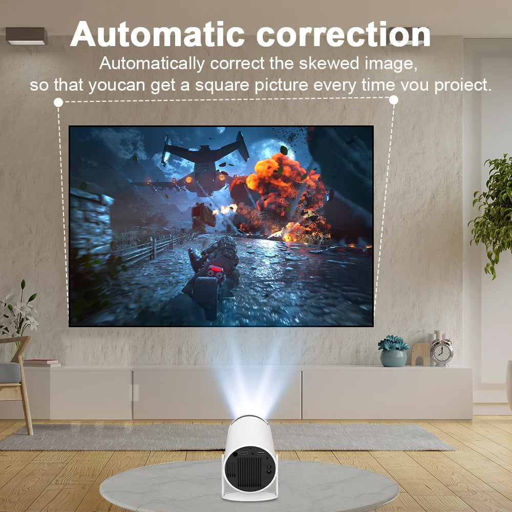 Magcubic 4K Wifi6 Projector Android 11 260 ANSI Dual WIFI Allwinner H713 BT5.0 1280*720P Home Cinema Outdoor portable HY300 Pro