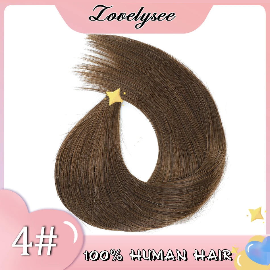 60Grams Lightweight Straight Clip In Human Hair Extensions Full Head 3Pcs Ombre Color Brazilian Machine Remy Hairpiece for Women