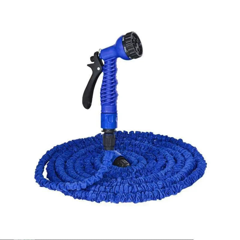 High Pressure Car Wash Water Gun Household Plastic Telescopic Hose Set Car Garden Garden Shower Hose