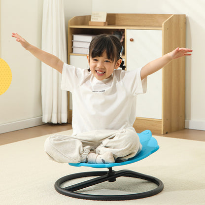 Swivel chair, suitable for autistic children's sensory stimulation and enhancing motor skills and coordination.