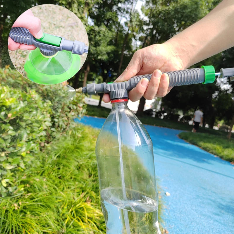 Garden Watering Artifact Beverage Bottle Sprayer Cola Spray Head Universal Reciprocating Pull-out Disinfection Watering Vegetabl