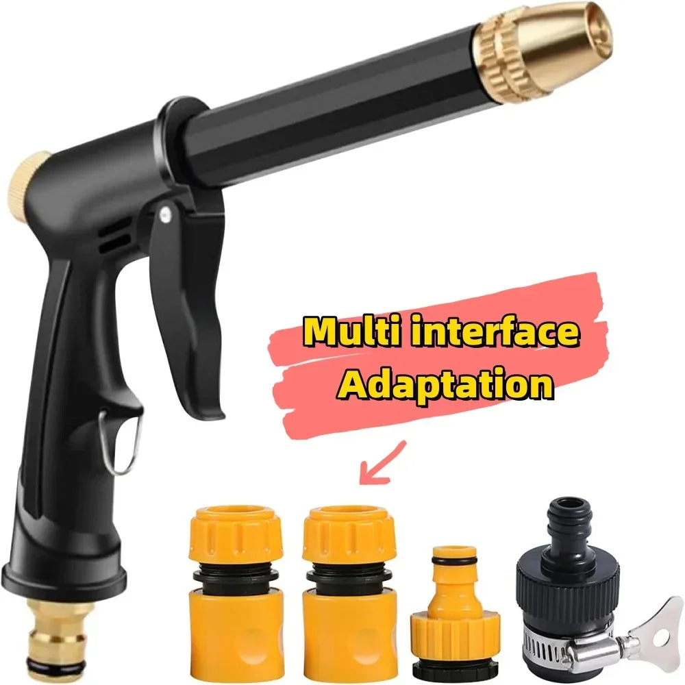 High Pressure Power Water Gun Jet Garden Washer Sprayer Car Cleaning Wash Tool Kits Washer Guns Garden Sprinkler Cleaning Tool