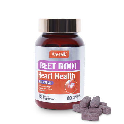 Heart Health Multivitamin Beetroot Chewing Tablets