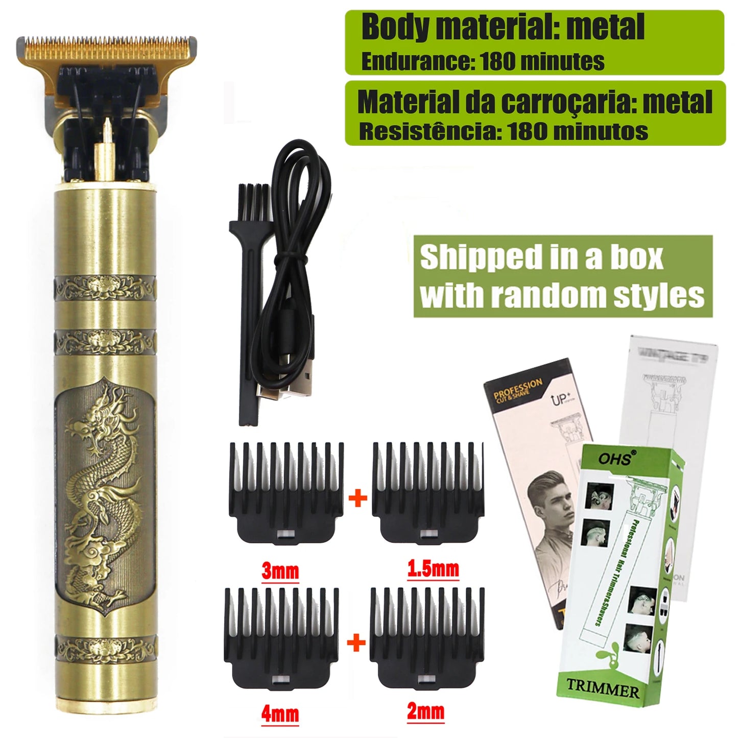 T9 Hair Clipper Repair Beard Shaving Body Hair Trimmer Clippers Electric Machine Men Haircut Machine 0mm Barber Shaver