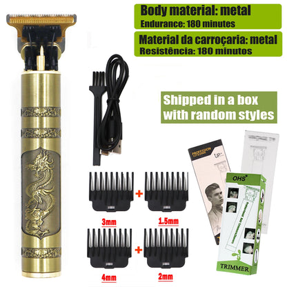 T9 Hair Clipper Repair Beard Shaving Body Hair Trimmer Clippers Electric Machine Men Haircut Machine 0mm Barber Shaver