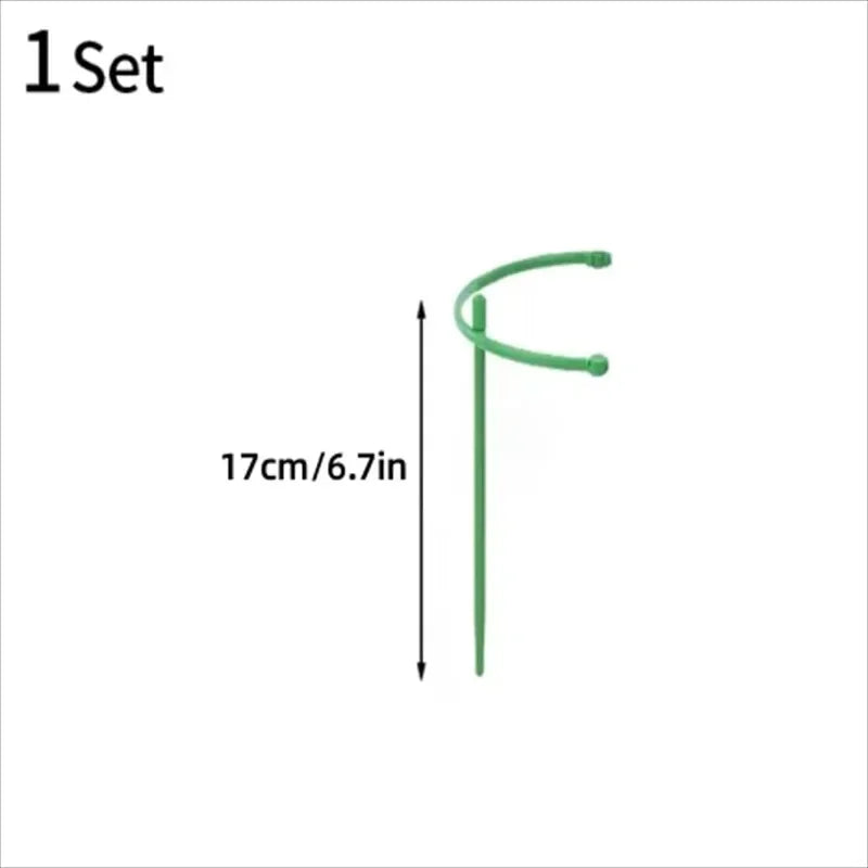 Plant Support Pile Garden Semicircle Flower Stand Cage Plant Grow Fixing Rod Vine Climbing Bracket Stake Holder Bonsai Tool New