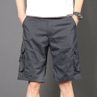 Outdoor Cargo Military Men Tactical Shorts for Summer Waterproof Urban Shorts Trekking Camp Pants Multi Pocket Plus Size Hiking