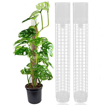 Self-watering Moss Pole Plastic Plant Stand Plant Climbing Column Growing Support Stand for Indoor Plants Garden Accessories