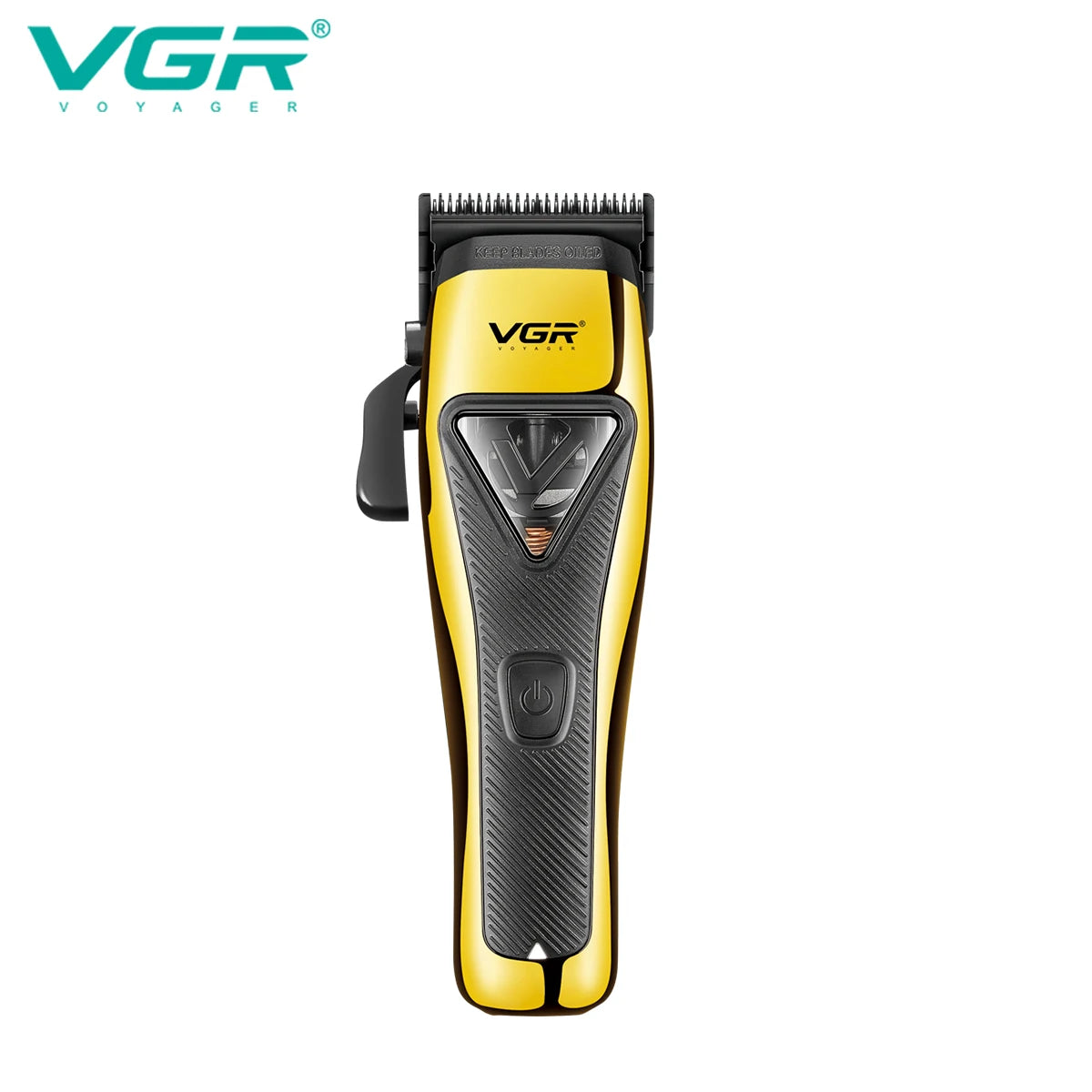 VGR Hair Clipper Professional Hair Trimmer Electric Hair Cutting Machine Vector Motor Haircut 9000 RPM Clipper for Men V-015