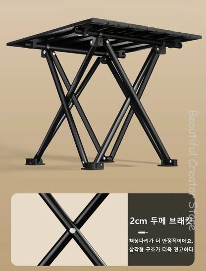 Outdoor Camping Table Ultra Lightweight Folding table Camping Egg Roll Table Portable coffee table Rent House Picnic Table