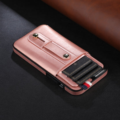 Suitable for IP13PROMAX card insertion phone case Apple 12 bracket phone protection case 11 anti drop case