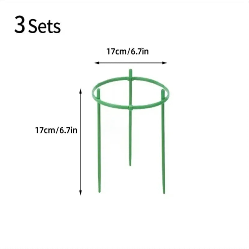 Plant Support Pile Garden Semicircle Flower Stand Cage Plant Grow Fixing Rod Vine Climbing Bracket Stake Holder Bonsai Tool New