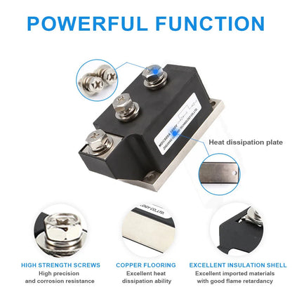 DC Diode Rectifier Module MDC 400A 500A 1600V  Crimp Connect Power Semiconductor Relays