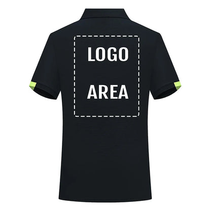 Summer Quick Drying Polos Free Printed Ice Cooling Shirt for Men Women Custom Design Company Logo Golf Polo Short Sleeve Jersey