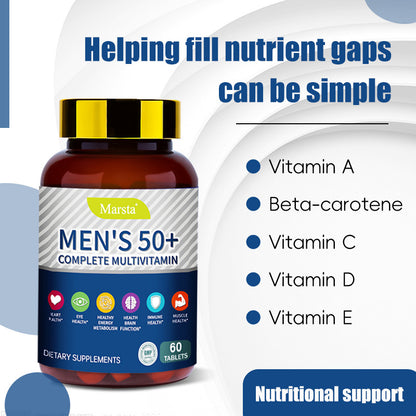 Men's Health Products Men's Multivitamin Tablets MEN'S 50+Complete Multivitamin