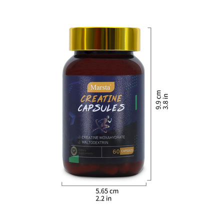 Creatine monohydrate capsules