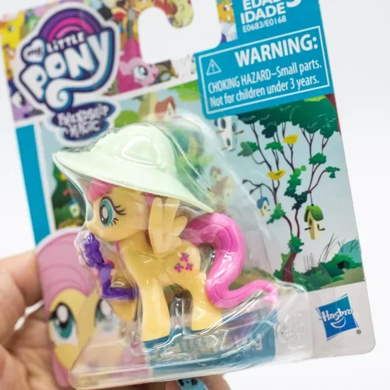 Hasbro Anime My Little Pony Mini Story Doll Series Action Figure Friendship is Magic Twilight Applejack Fluttershy Model Toys