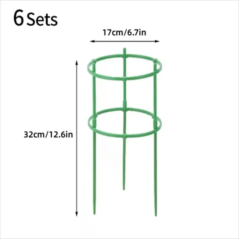 Plant Support Pile Garden Semicircle Flower Stand Cage Plant Grow Fixing Rod Vine Climbing Bracket Stake Holder Bonsai Tool New