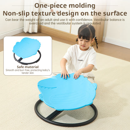 Swivel chair, suitable for autistic children's sensory stimulation and enhancing motor skills and coordination.