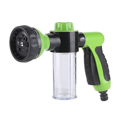 8Function Portable Auto Foam Lance Water Gun High Pressure Nozzle Jet Car Washer Sprayer Garden Clean Tool Automobiles Wash Tool