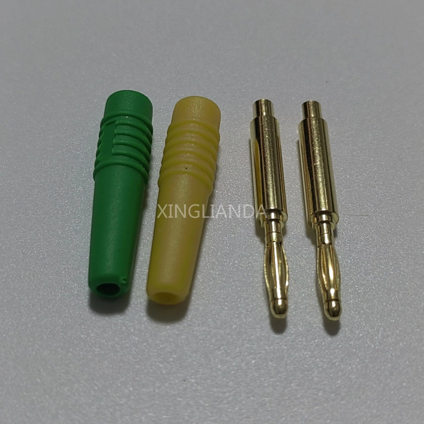 5PCS Low Frequency 2mm Pure Copper Banana Plug with Integration Type and Lantern Head for Power Supply Output plug