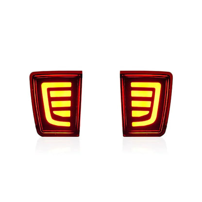 2Pcs Rear Bumper Baker Light Turn Signal Lamp Car Accessories For Mitsubishi Pajero Shogun V97 V98 V87 V93 V95 Montero 2007-2020