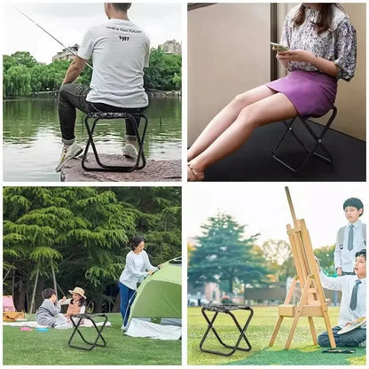 Folding Chairs, Folding Stools, Small Horse Shaped Beach Chairs, Portable Outdoor Camping, Hand-held Fishing Chairs, Benches