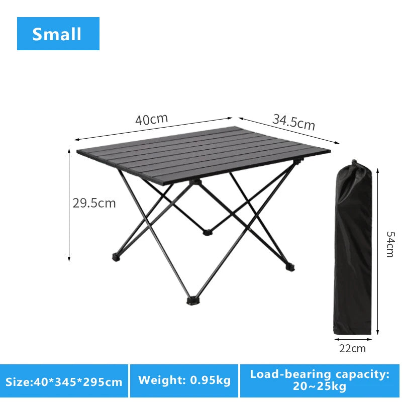 Outdoor Camping Table Ultra Lightweight Folding table Camping Egg Roll Table Portable coffee table Rent House Picnic Table