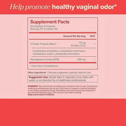 60 Tablets Of Women's Vaginal Probiotic PH Balancing Prebiotic Health Capsules To Protect Women's Health VAGINAL PROBIOTICVitamin