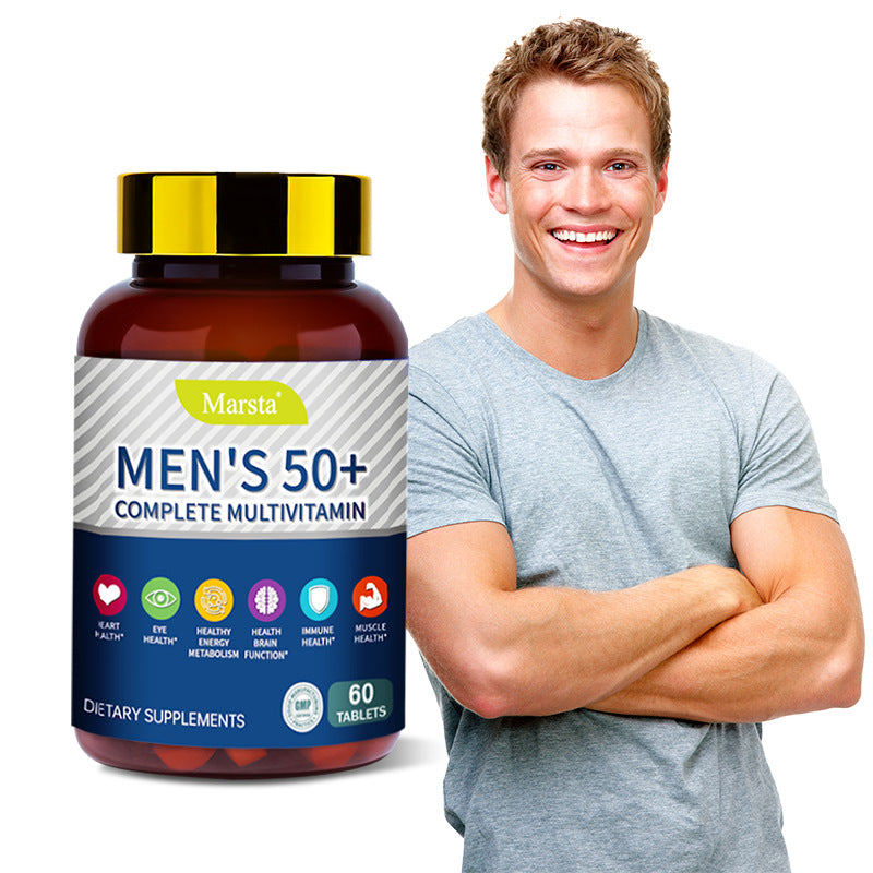 Men's Health Products Men's Multivitamin Tablets MEN'S 50+Complete Multivitamin