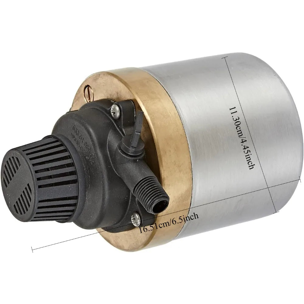 Black water pump  Oil-less Stainless Steel and Bronze Direct Drive Pump for Fresh or Salt Water Ponds or Fountains, Steel