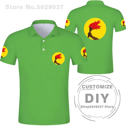 Zaire Flag 1971 1997 Polo Shirt Democratic Republic Of Congo Customized  Sports Polo Shirt Flag Polo Shirt Print Photo Clothes