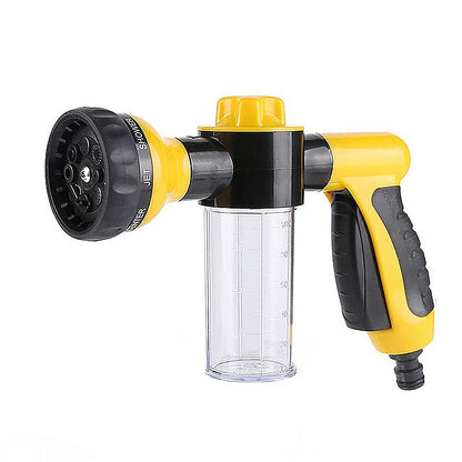 8Function Portable Auto Foam Lance Water Gun High Pressure Nozzle Jet Car Washer Sprayer Garden Clean Tool Automobiles Wash Tool