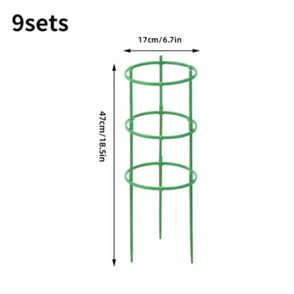 Plant Support Pile Garden Semicircle Flower Stand Cage Plant Grow Fixing Rod Vine Climbing Bracket Stake Holder Bonsai Tool New