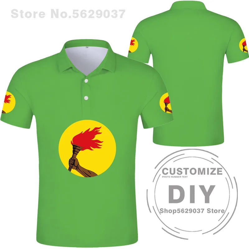 Zaire Flag 1971 1997 Polo Shirt Democratic Republic Of Congo Customized  Sports Polo Shirt Flag Polo Shirt Print Photo Clothes