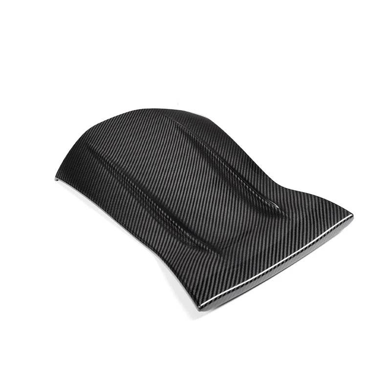 Dry Carbon Fiber Seat Back Cover For Mercedes For Benz A45 CLA45 GLA45 C63 AMG Chair Back Cover Car Accessories Interior Trim