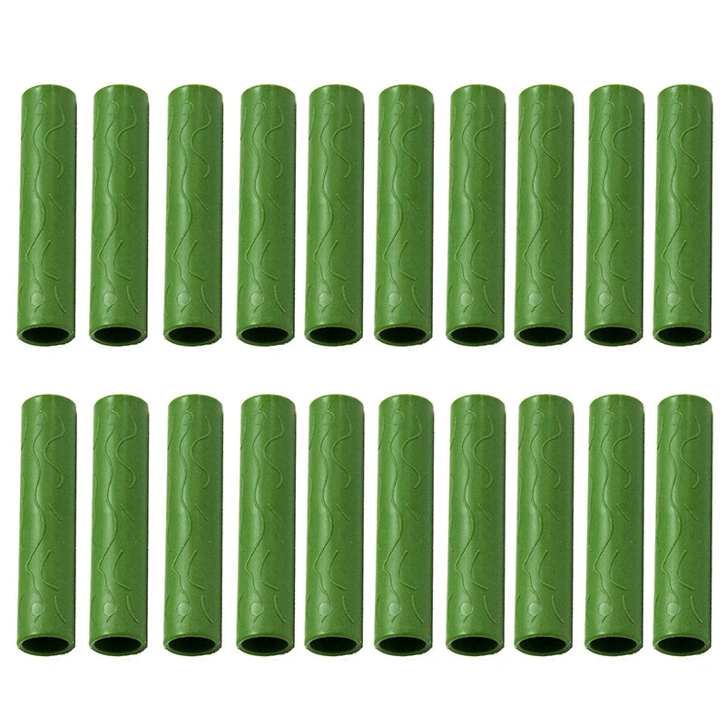 10/20/50pcs Plant Support Connecting Pipe Greenhouse Plant Growth Stakes Connector Garden Supports Tool