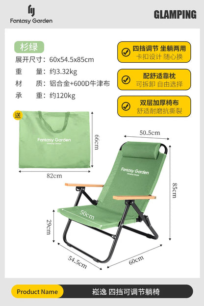 Terrace Furniture Portable Folding Chair Outdoor Garden Swings Porch Swing Bamboo Balcony Large Lounge Relax Stool Chaise Luxury