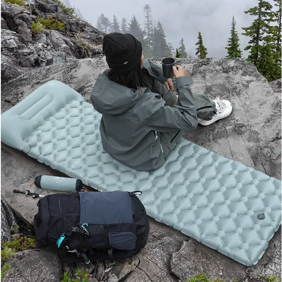 Lazy Bag Air Sofa Bed Beach Inflatable Couple Camping Nature Air Sofa Outdoor Cumbed Romantic Relexing Room Divani Sofa Camping