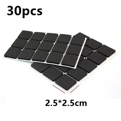 Self Adhesive Furniture Leg Feet Protector Pad Chair Leg Pad Anti-Skid Scratch DIY Resistant Furniture Feet Floor Protector Pads