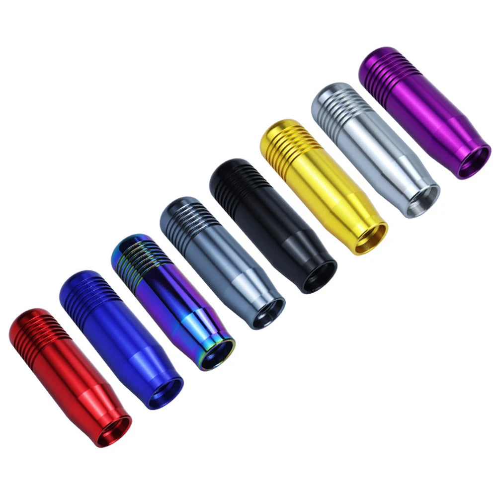 8 Color Universal Car Aluminum Manual Gear Shift Knob Stick Manual Transmission Gearstick Lever Shifter Knob 8.5CM