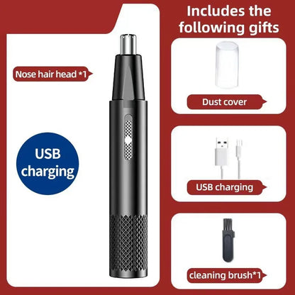 Nose Hair Trimmer USB Charging New High Quality Electric Portable Men Mini Nose Hair Trimmer