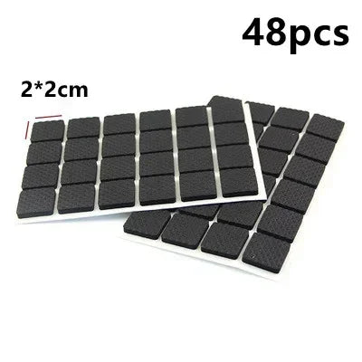 Self Adhesive Furniture Leg Feet Protector Pad Chair Leg Pad Anti-Skid Scratch DIY Resistant Furniture Feet Floor Protector Pads