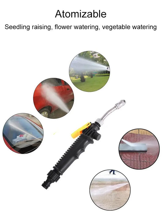 1PC 30CMGarden High Pressure Water Gun Can Be Adjusted Atomized Seedling Watering Flowers And Car Washing