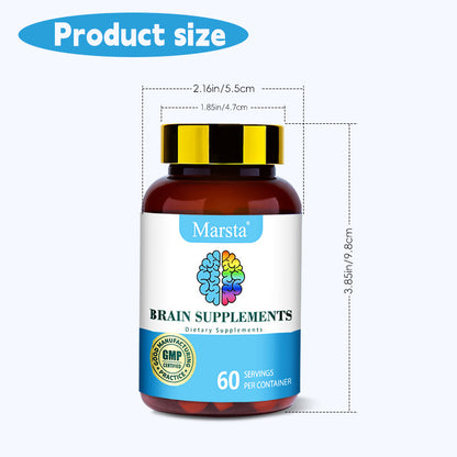 Brain Health Vitamin Capsules Brain Supplements Capsules