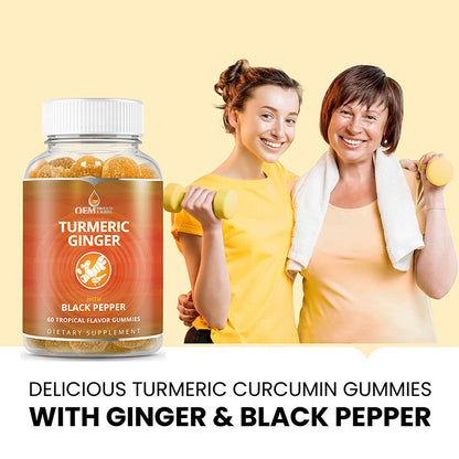 Curcumin gummies black pepper gummies