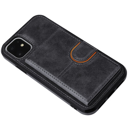 Suitable for iPhone 13 wallet phone case, iPhone 13 Promax card insertion leather case, Apple 11 anti drop phone case